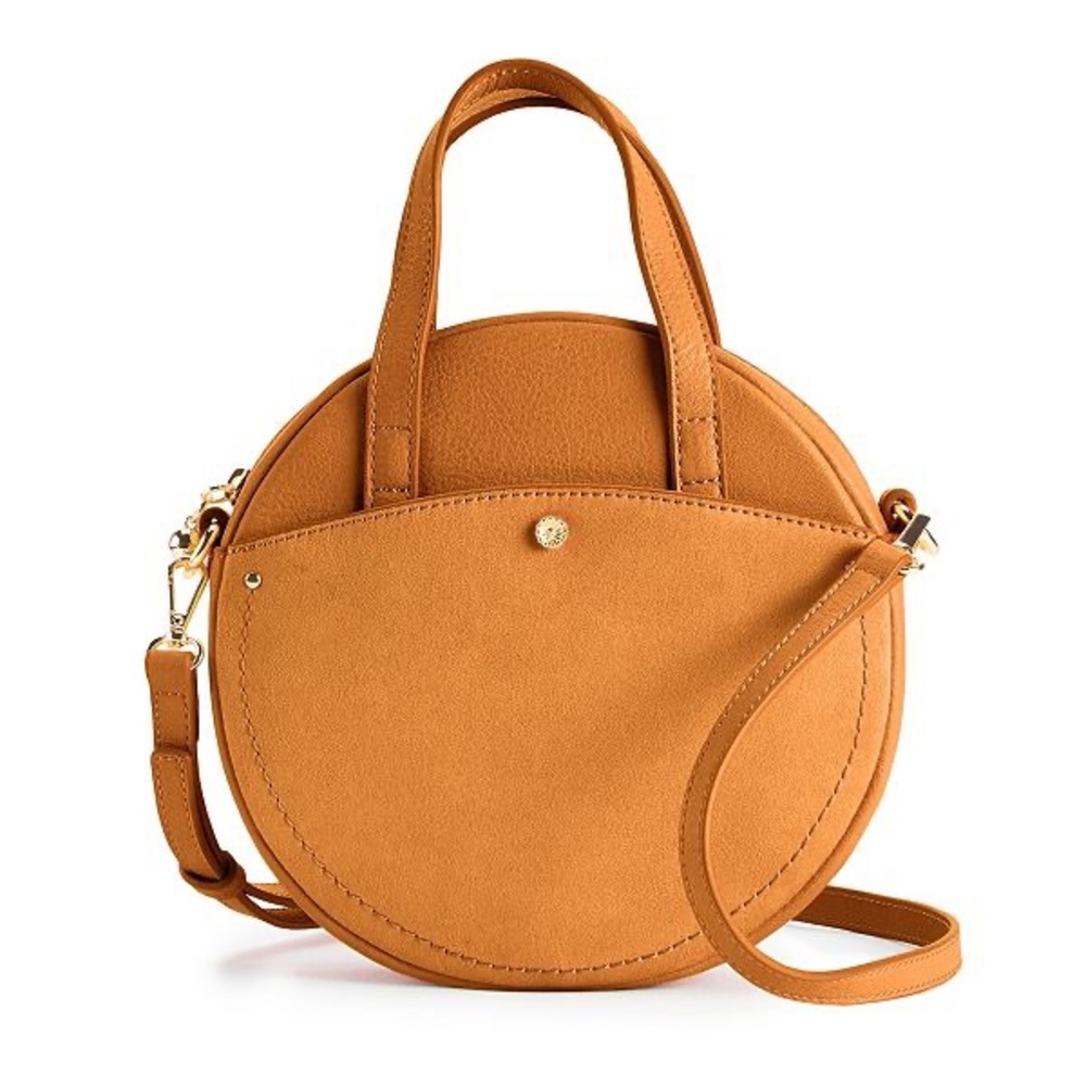 LC Lauren Conrad Lydia Round Crossbody Mini Bag